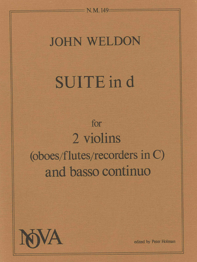 John Weldon: Suite d-moll: Oboe: Instrumental Album