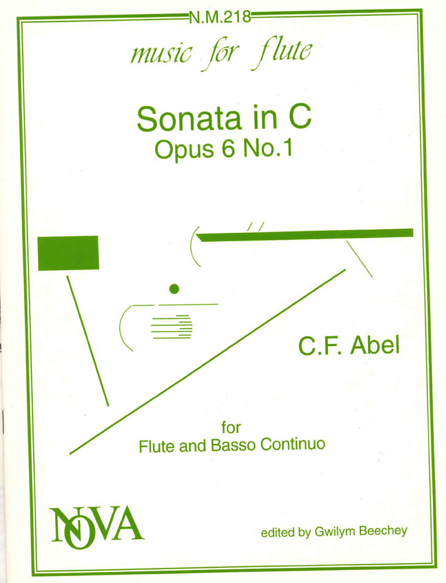 Carl Friedrich Abel: Sonata In C: Flute: Instrumental Album
