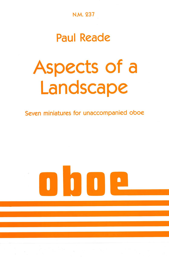 Paul Reade: Aspects Of A Landscape: Oboe: Instrumental Album