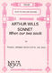 A. Wills: Sonnet When Our 2 Souls: Soprano: Vocal Album
