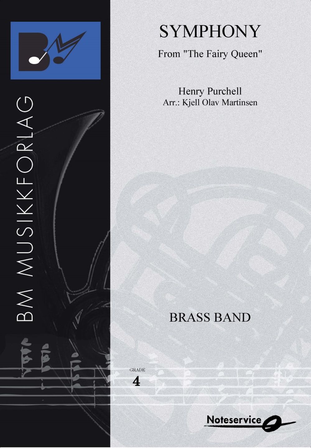 Henry Purchell: Symphony from The Fairy Queen: Brass Band: Score and Parts