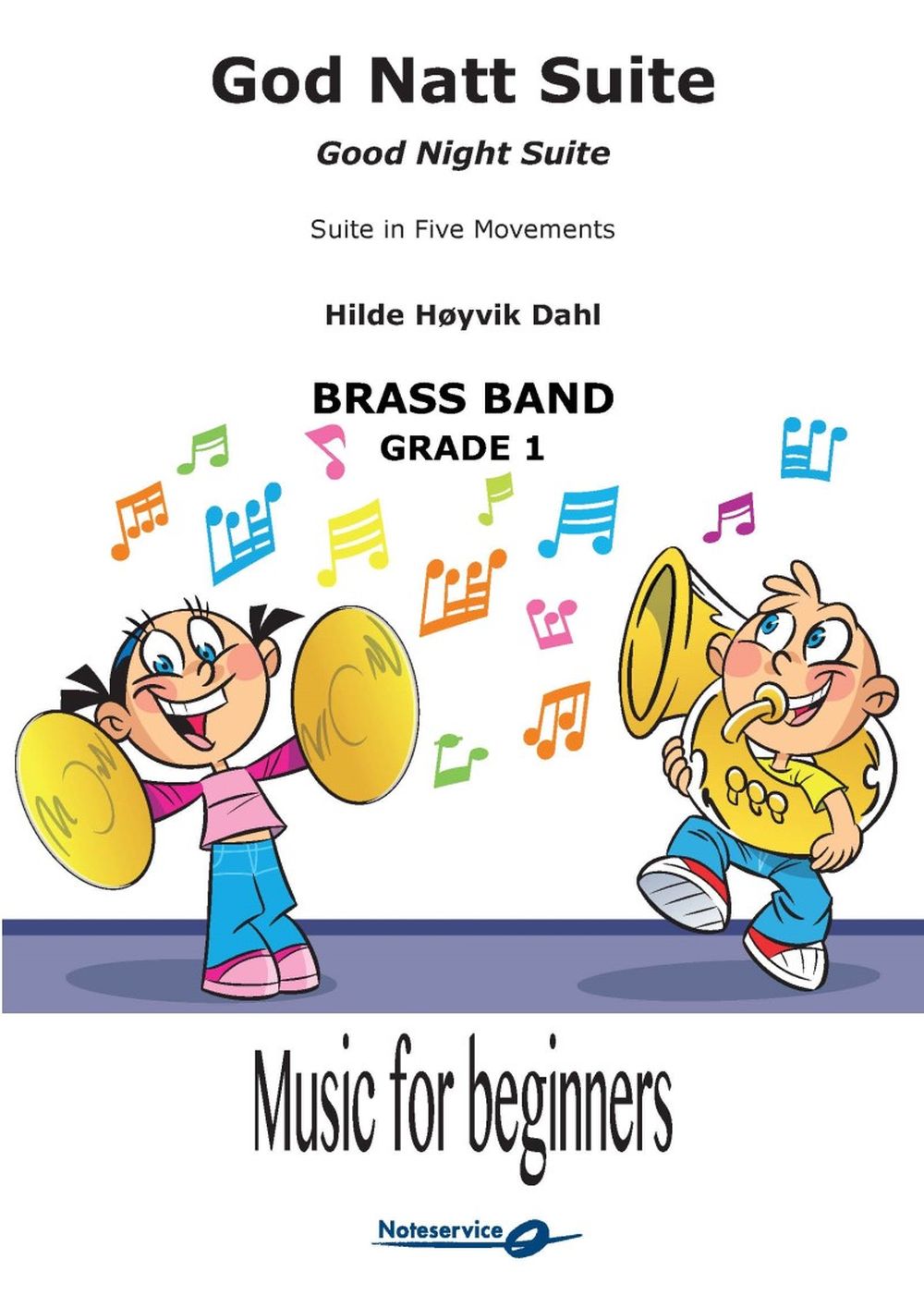 Hilde Hyvik Dahl: God Natt Suite: Brass Band: Score and Parts