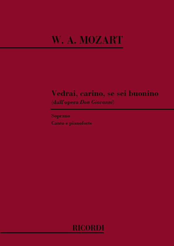 Wolfgang Amadeus Mozart: Don Giovanni: Vedrai  Carino  Se Sei Buonino: Opera