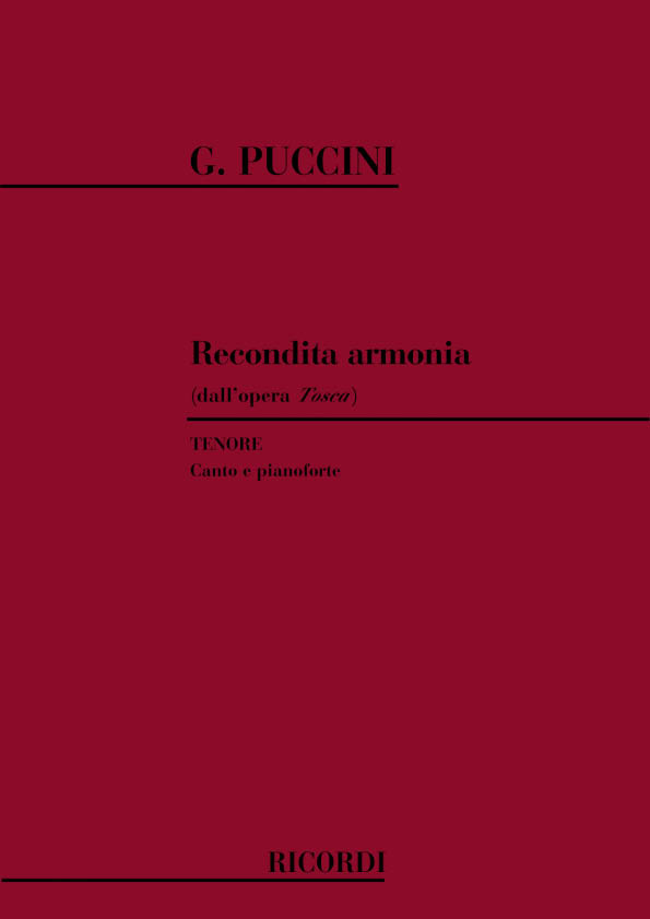 Giacomo Puccini: Tosca: Recondita Armonia: Opera
