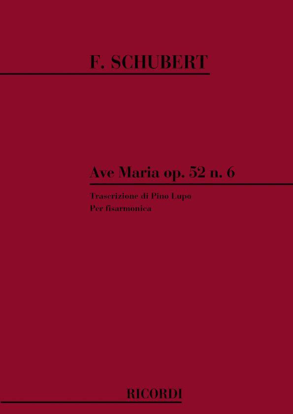 Franz Schubert: Ave Maria Op. 52 N. 6 D. 839: Accordion