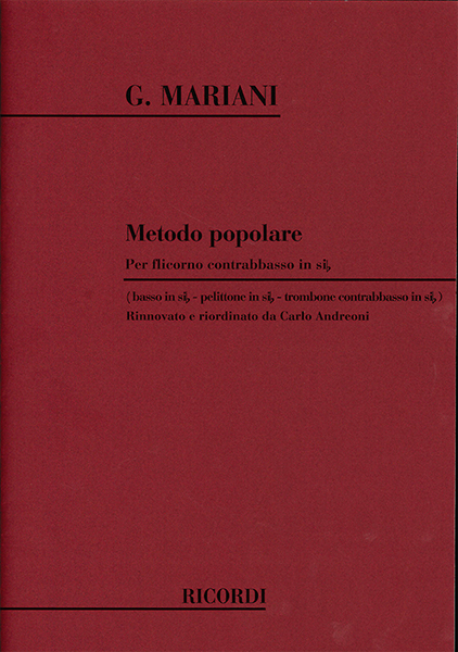 Giuseppe Mariani: Metodo Popolare: Tuba