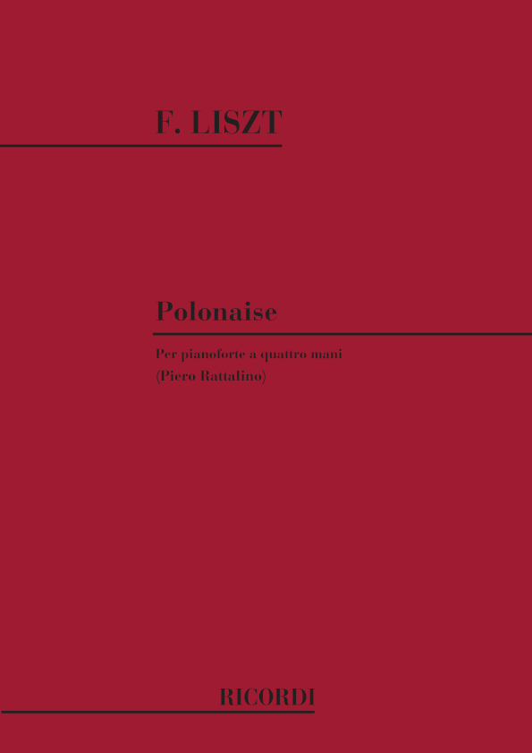 Franz Liszt: Polonaise (Fest - Polonaise): Piano Duet