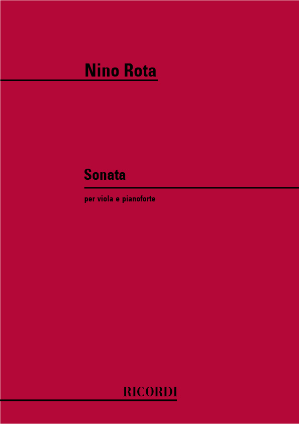 Nino Rota: Sonata: Viola