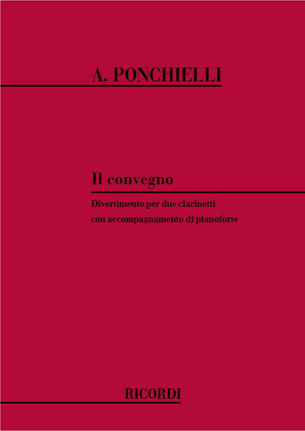 Amilcare Ponchielli: Il Convegno: Clarinet