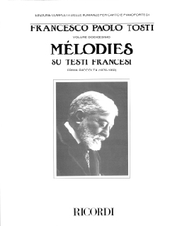 Francesco Paolo Tosti: Melodies Su Testi Francesi -I (1876-1893): Voice
