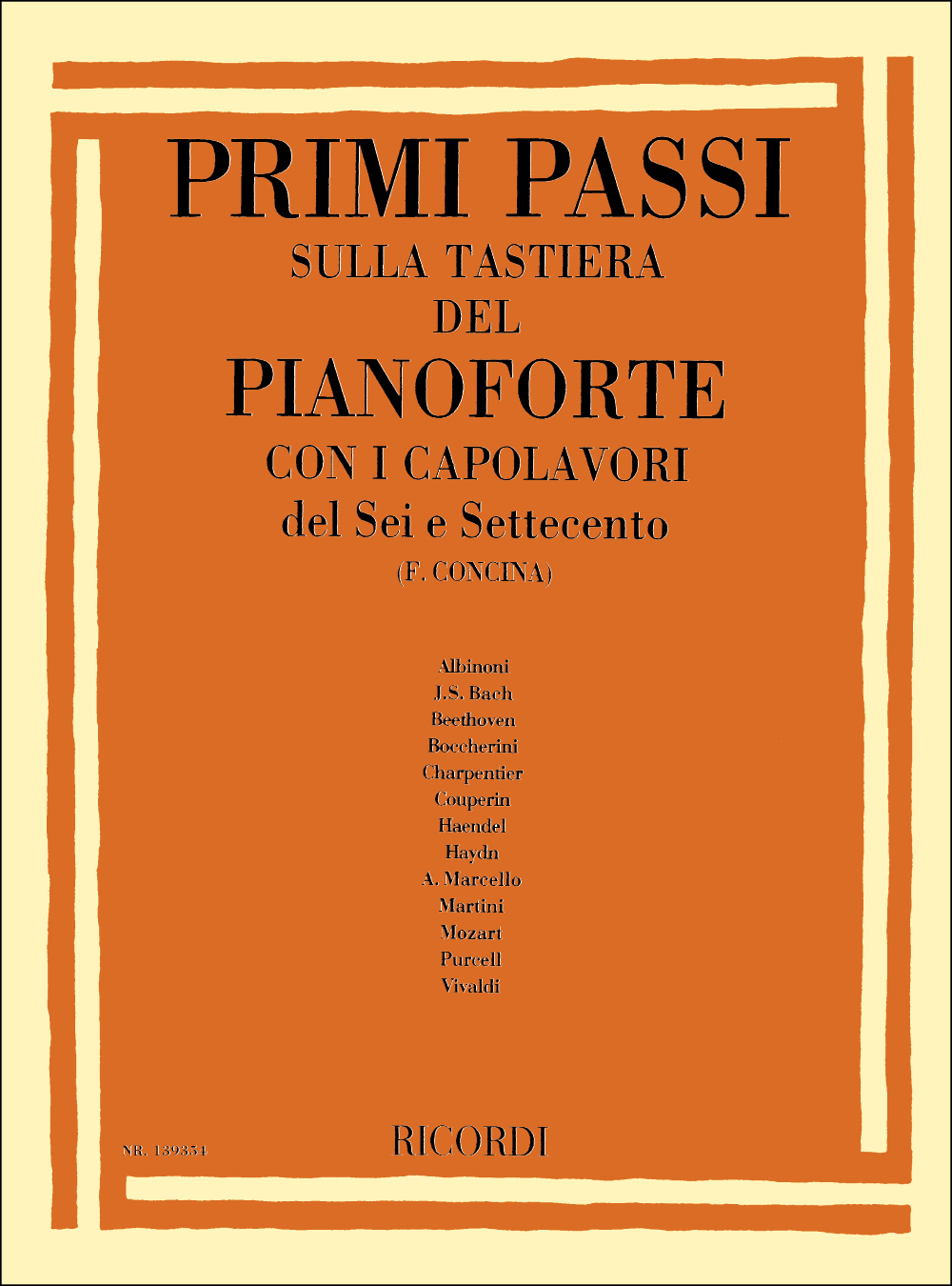 Primi Passi Sulla Tastiera Del Pianoforte: Piano