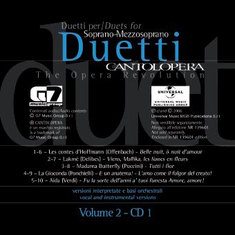 Cantolopera: Duetti Volume 2: Opera: Vocal Album