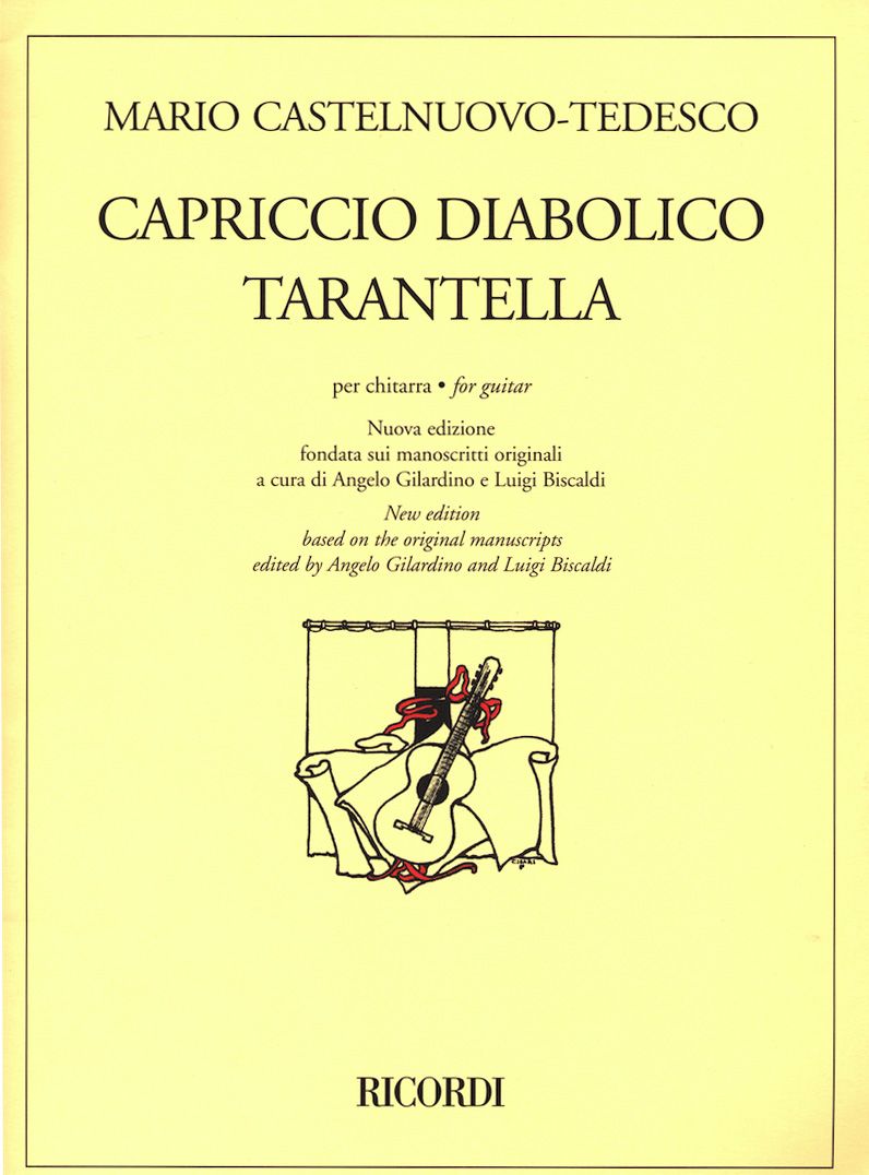 Mario Castelnuovo-Tedesco: Capriccio Diabolico - Tarantella Per Chitarra: Guitar