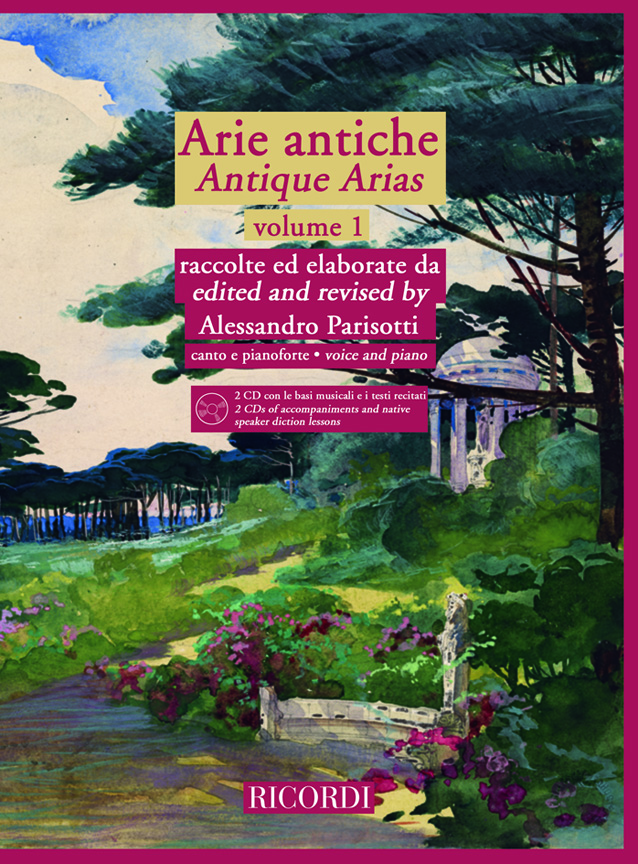 Arie Antiche volume 1: Voice: Vocal Score
