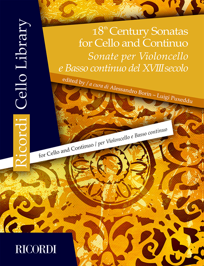 18th Century Sonatas for Cello and Continuo: Cello