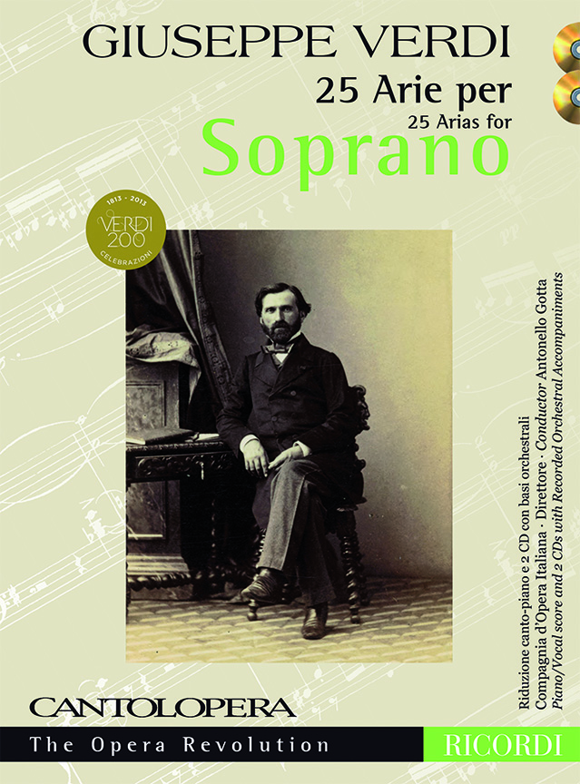 Giuseppe Verdi: 25 Arias: Opera: Vocal Score