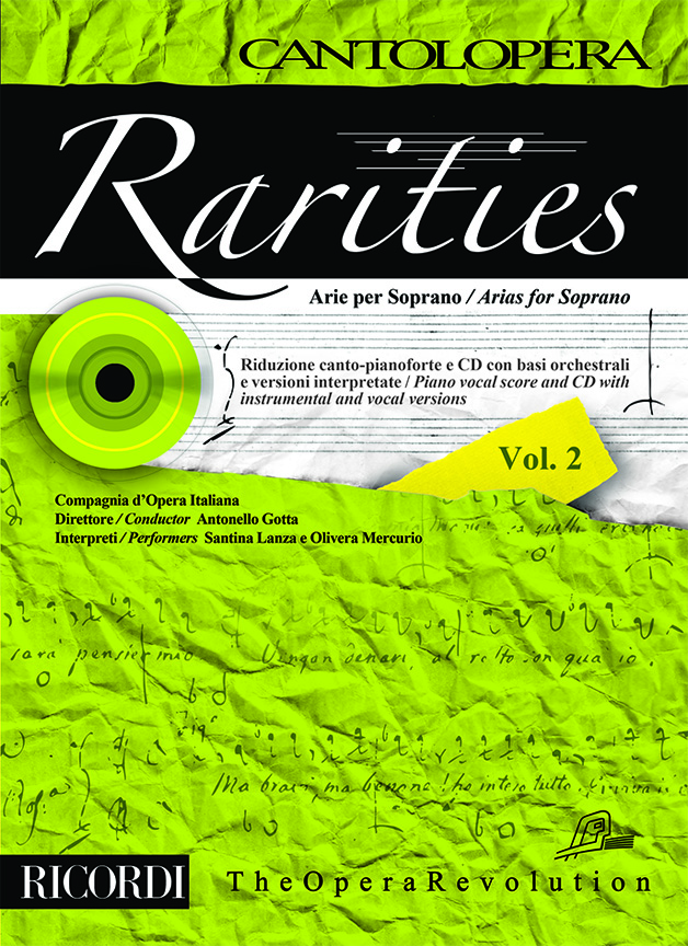 Cantolopera: Rarities - Arie Per Soprano Vol. 2: Soprano: Vocal Work
