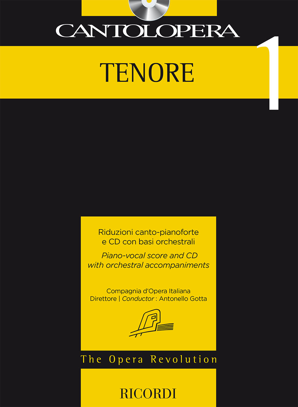 Cantolopera 1: tenore: Tenor: Vocal Score