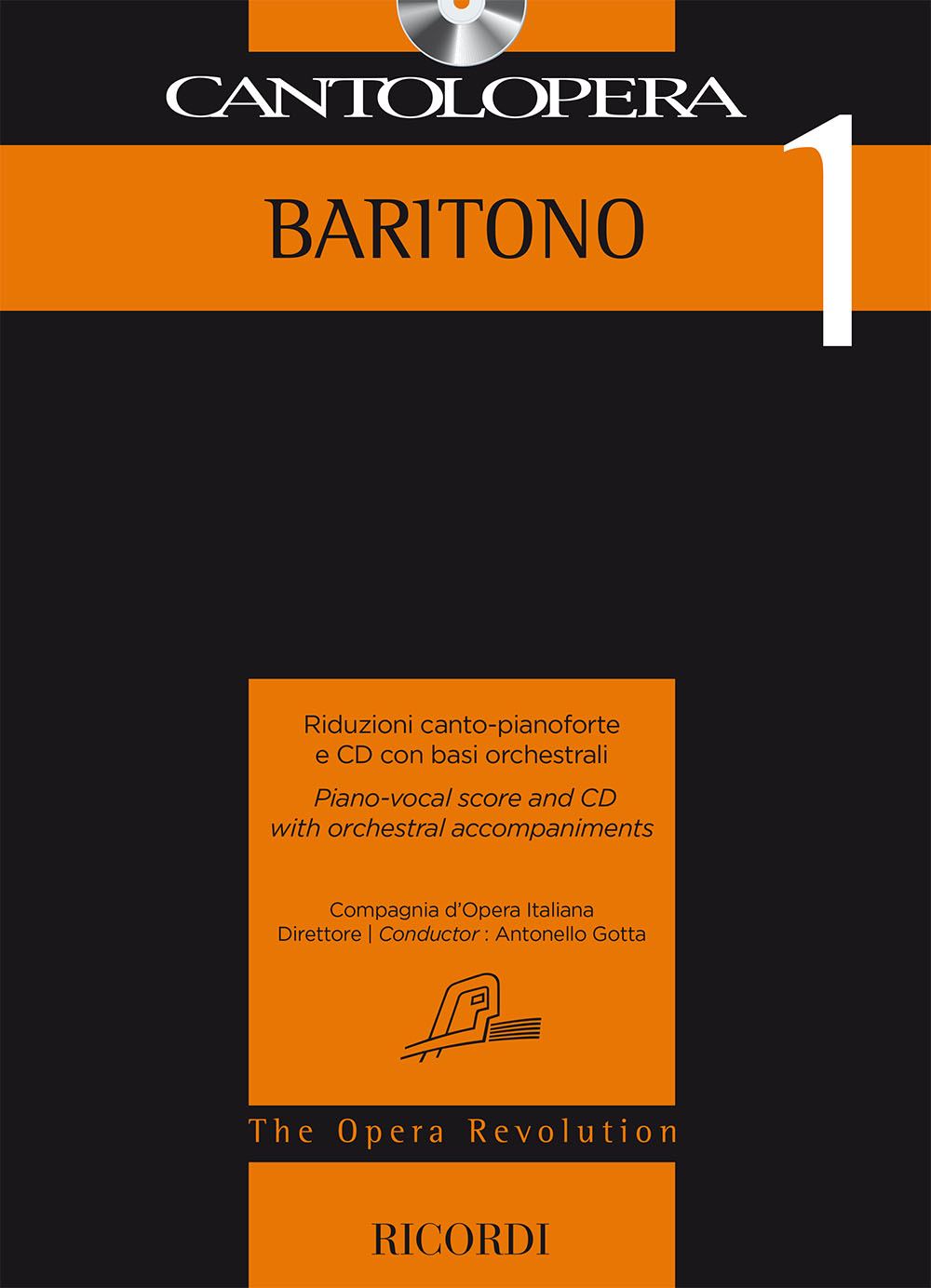 Cantolopera 1: baritono: Baritone Voice: Vocal Score