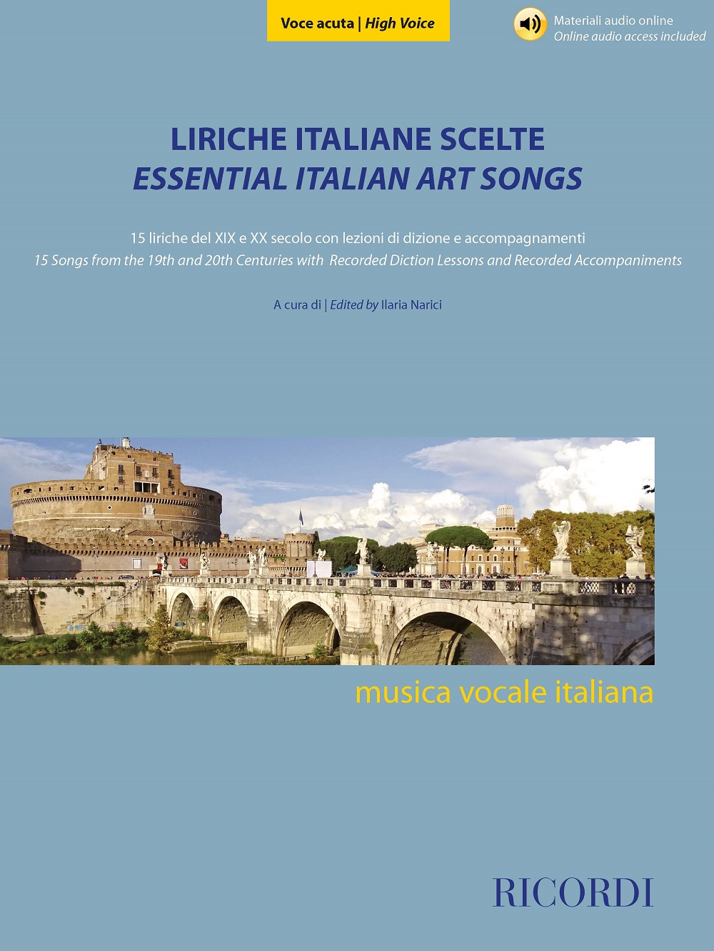 Liriche italiane scelte - Voce acuta: High Voice: Vocal Album