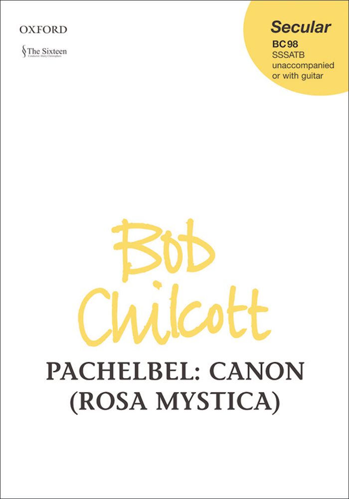 Johann Pachelbel: Canon: Mixed Choir: Vocal Score