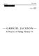 Gabriel Jackson: Prayer Of King Henry VI: Mixed Choir: Vocal Score