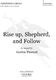 Gordon Thornett: Rise up  Shepherd  and Follow: Mixed Choir: Vocal Score