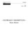 Howard Skempton: Three Motets: Mixed Choir: Vocal Score