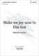 Malcolm Archer: Make we joy now in this fest: Mixed Choir: Vocal Score