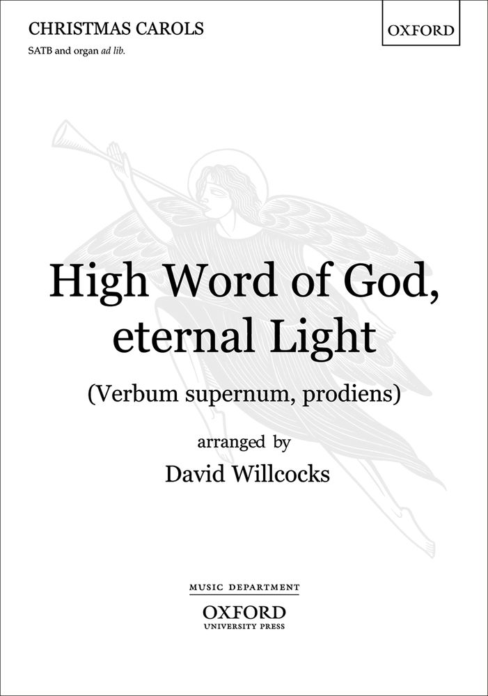 David Willcocks: High Word of God  eternal Light: Mixed Choir: Vocal Score
