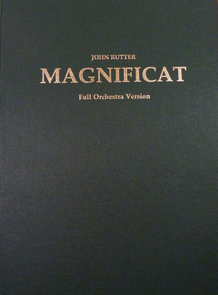 John Rutter: Magnificat - Orchestral Version: Soprano & SATB: Score