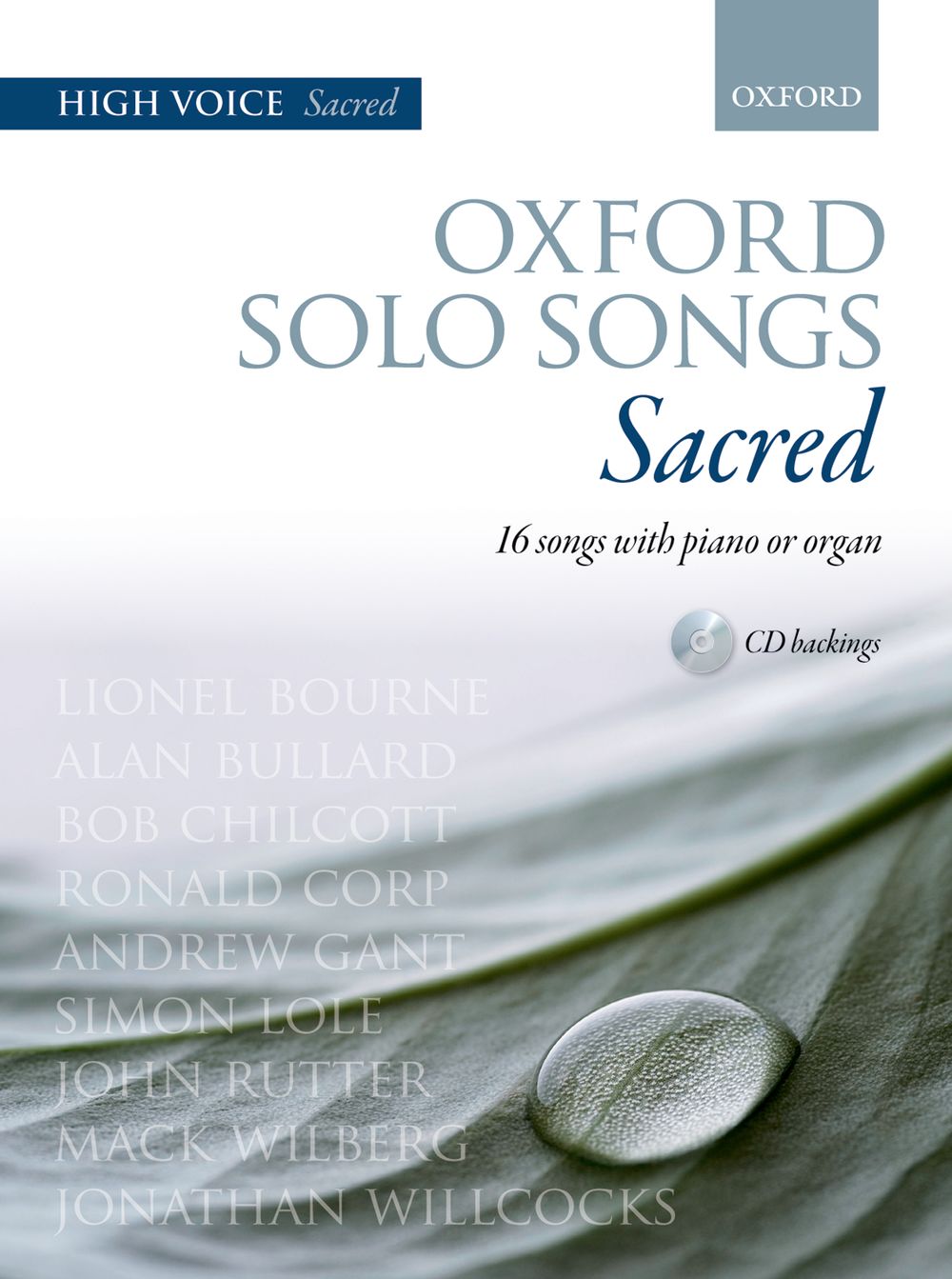 Oxford Solo Songs Sacred: Voice: Vocal Score