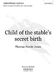 Thomas Hewitt Jones: Child Of The Stable's Secret Birth: Mixed Choir: Vocal