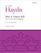 Franz Joseph Haydn: Missa In Tempore Belli: Mixed Choir: Vocal Score