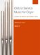 Anne Marsden Thomas: Oxford Service Music 3 Manuals: Organ: Instrumental Album