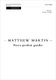 Matthew Martin: Novo profusi gaudio: Mixed Choir: Vocal Score