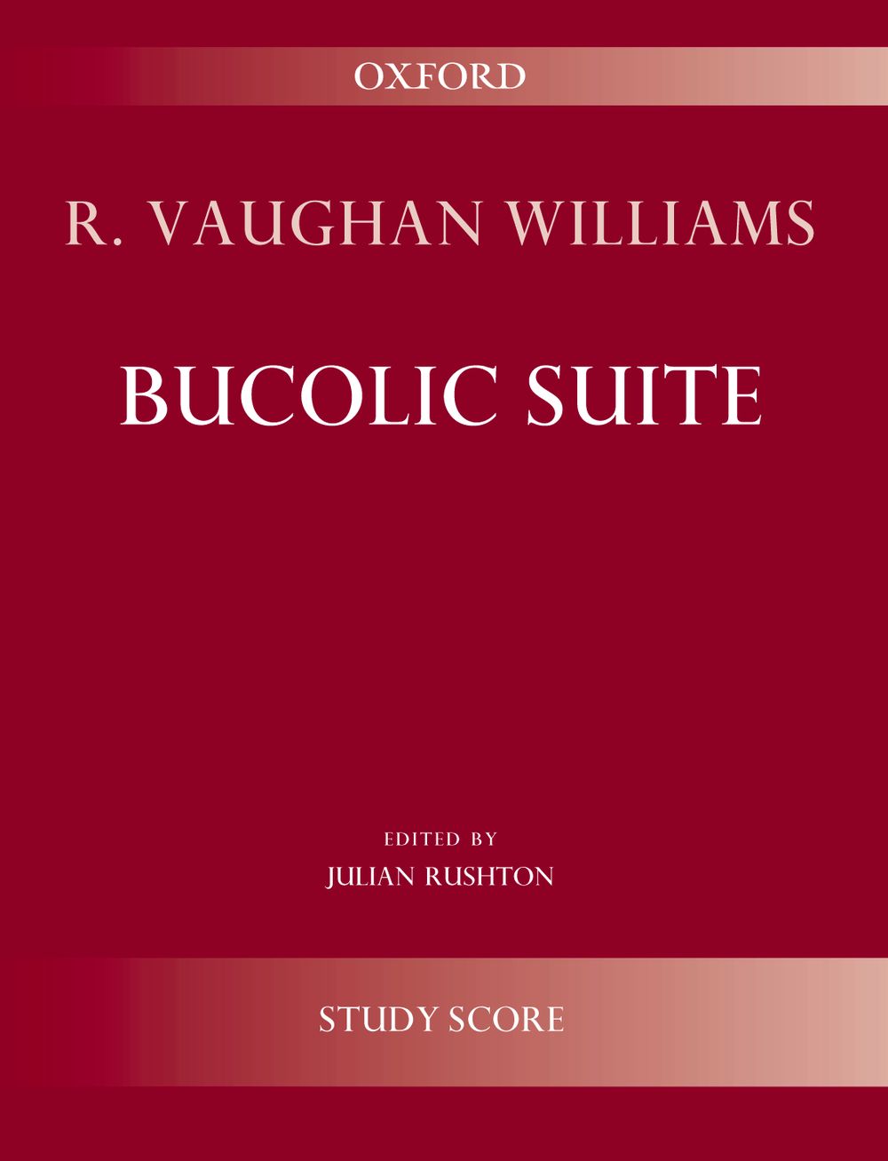 Ralph Vaughan Williams: Bucolic Suite: Orchestra: Study Score