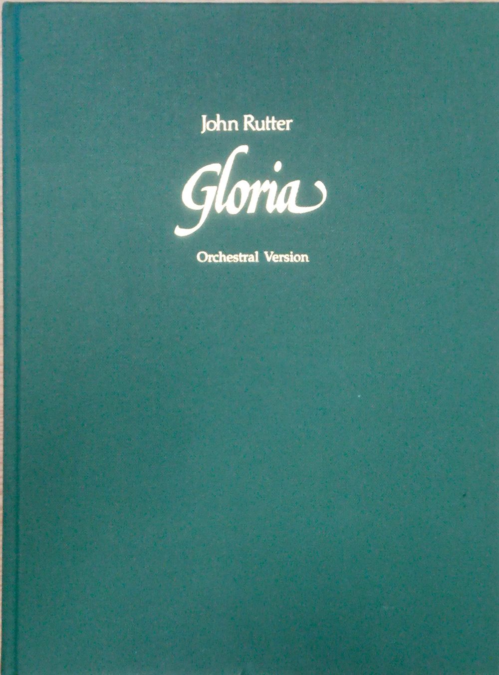 John Rutter: Gloria: Mixed Choir: Score