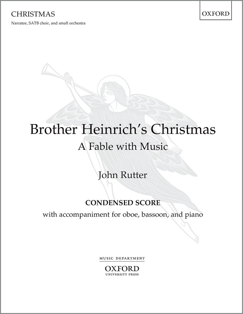 John Rutter: Brother Heinrich's Christmas: Mixed Choir: Vocal Score