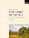 John Rutter: The Sprig Of Thyme: Mixed Choir: Vocal Score