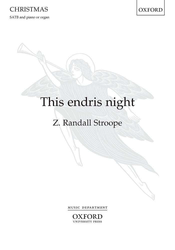 Z. Randall Stroope: This endris night: Mixed Choir: Vocal Score