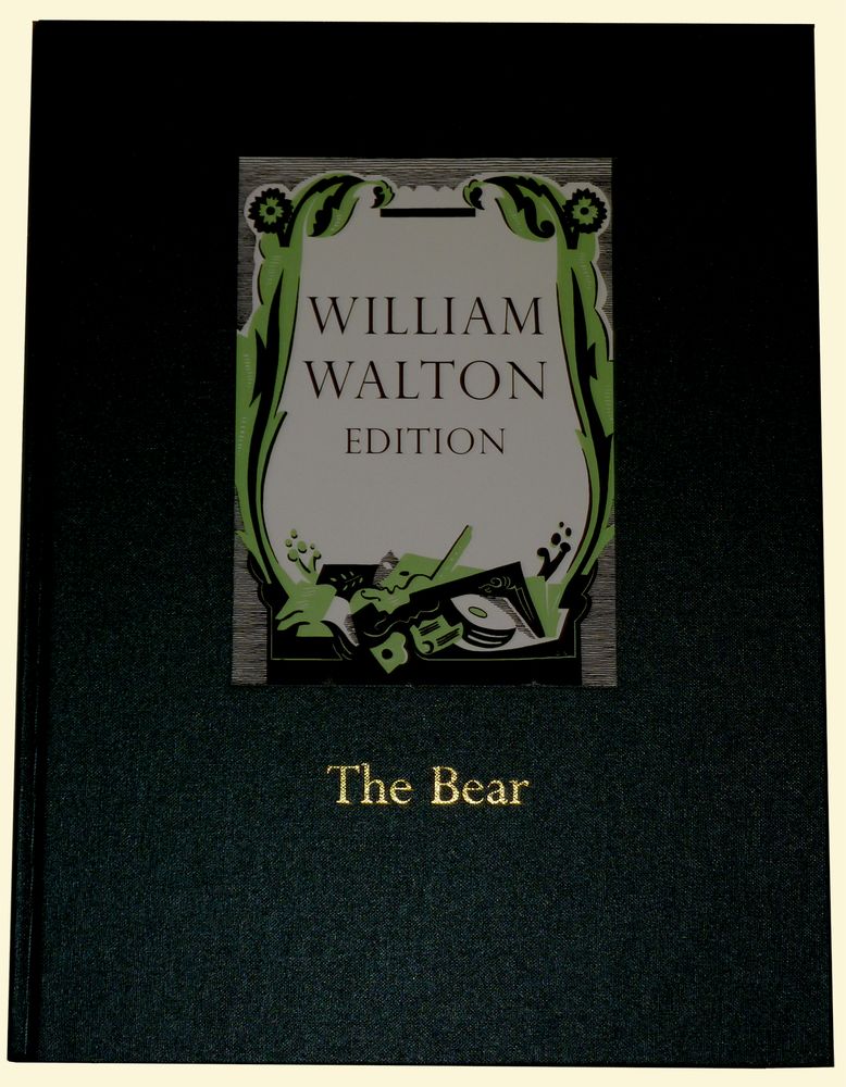 William Walton: The Bear: Opera: Score