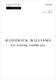 Roderick Williams: Let Nothing Trouble You: Mixed Choir: Vocal Score