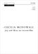 Cecilia McDowall: Joy And Woe Are Woven Fine: Mixed Choir: Vocal Score