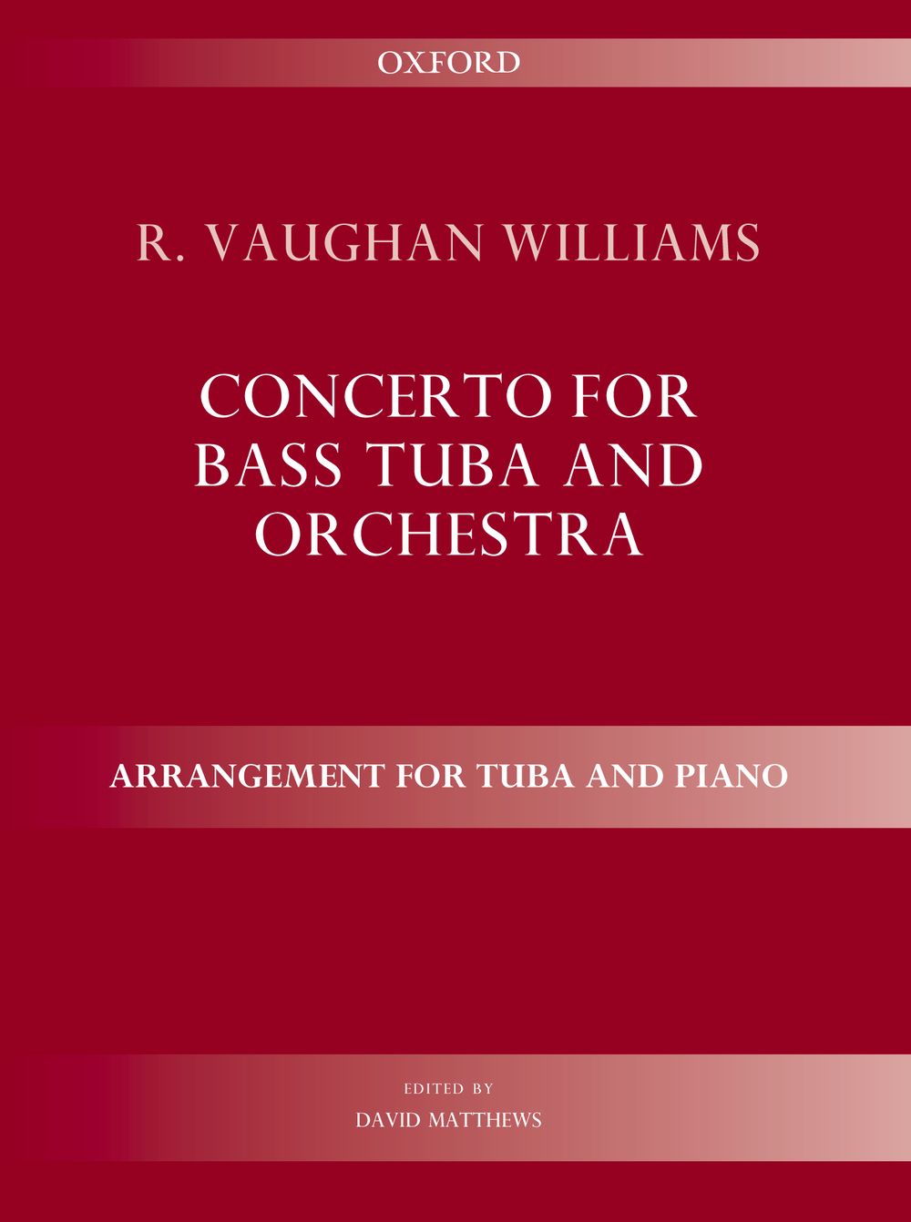 Ralph Vaughan Williams: Concerto For Bass Tuba And Orchestra: Tuba: Instrumental