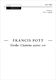 Francis Pott: Hodie Christus natus est: Mixed Choir: Vocal Score