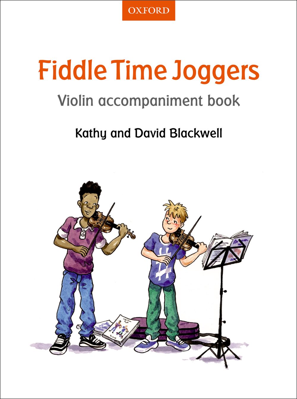Kathy Blackwell David Blackwell: Fiddle Time Joggers Violin Accompaniment: