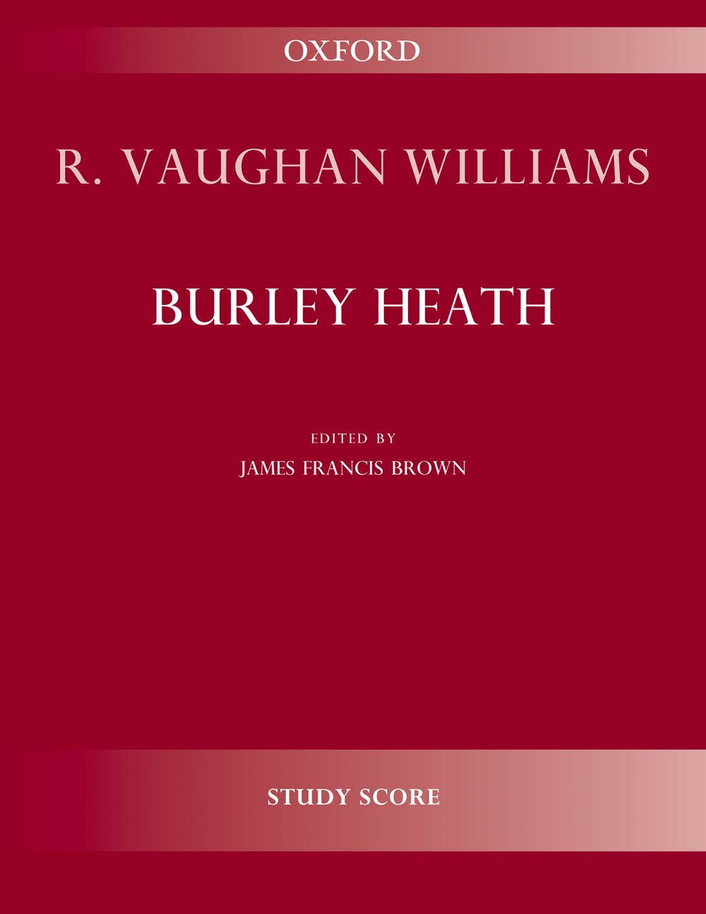 Ralph Vaughan Williams: Burley Heath: Orchestra: Study Score