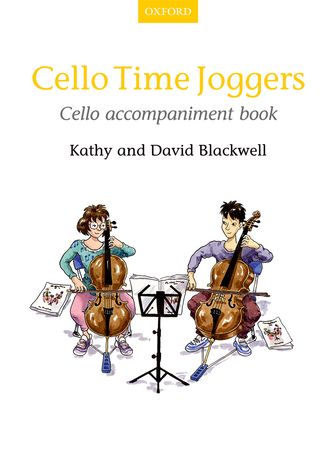 Kathy Blackwell David Blackwell: Cello Time Joggers Cello accompaniment book: