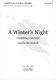 Cecilia McDowall: A Winter's Night: Mixed Choir: Vocal Score